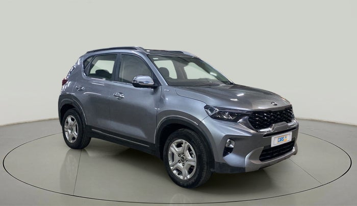 2021 KIA SONET HTX 1.0 IMT, Petrol, Manual, 28,755 km, Right Front Diagonal