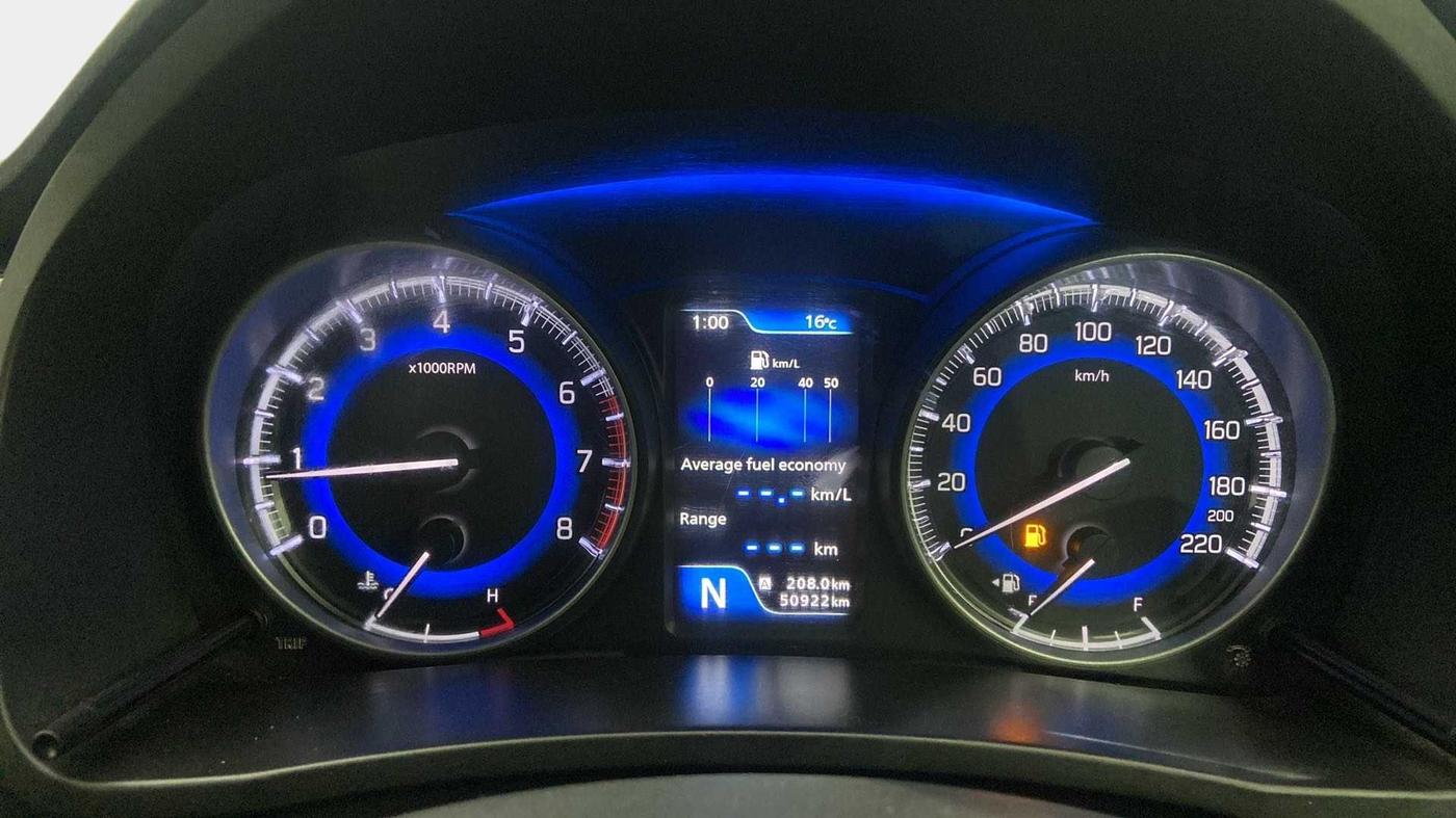 2017 Maruti Baleno ZETA CVT PETROL 1.2, CNG, Automatic, 50,882 km, Odometer Image