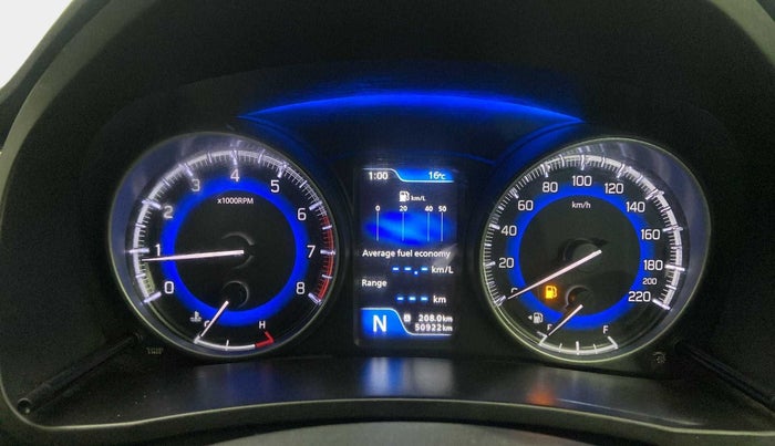 2017 Maruti Baleno ZETA CVT PETROL 1.2, CNG, Automatic, 50,882 km, Odometer Image