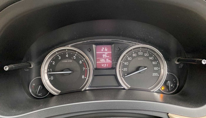 2016 Maruti Ciaz VXI, Petrol, Manual, 48,893 km, Odometer Image