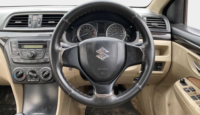 2016 Maruti Ciaz VXI, Petrol, Manual, 48,893 km, Steering Wheel Close Up