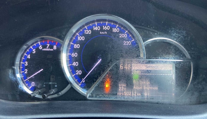 2018 Toyota YARIS V MT, Petrol, Manual, 63,429 km, Odometer Image