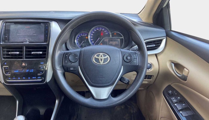 2018 Toyota YARIS V MT, Petrol, Manual, 63,429 km, Steering Wheel Close Up