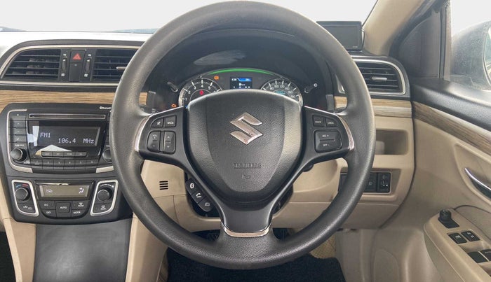 2019 Maruti Ciaz DELTA 1.5 SHVS MT PETROL, Petrol, Manual, 70,604 km, Steering Wheel Close Up