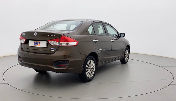 2016 Maruti Ciaz ZDI SHVS, Diesel, Manual, 71,483 km, Right Back Diagonal