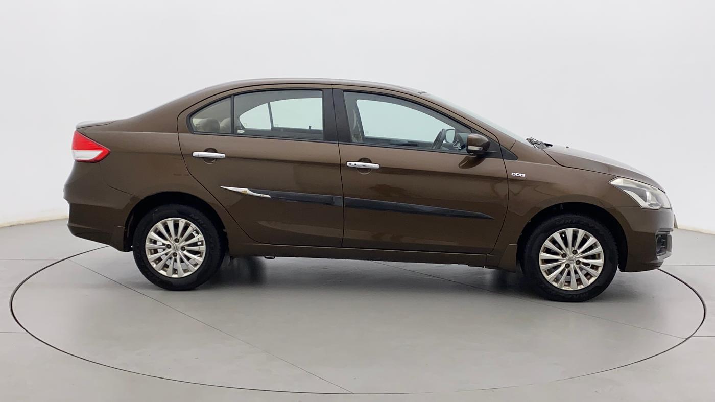 2016 Maruti Ciaz ZDI SHVS, Diesel, Manual, 71,483 km, Right Side View