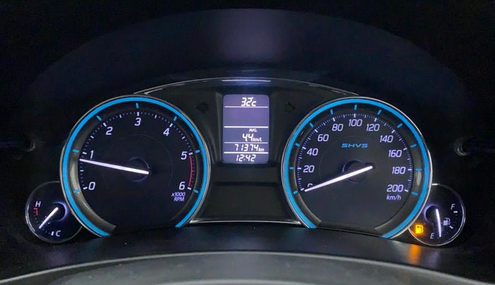 2016 Maruti Ciaz ZDI SHVS, Diesel, Manual, 71,483 km, Odometer Image