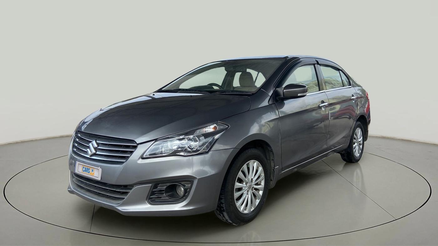 2017 Maruti Ciaz ZETA 1.4  MT PETROL, Petrol, Manual, 1,05,283 km, Left Front Diagonal