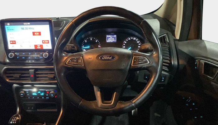 2019 Ford Ecosport TITANIUM 1.5L DIESEL, Diesel, Manual, 48,483 km, Steering Wheel Close Up