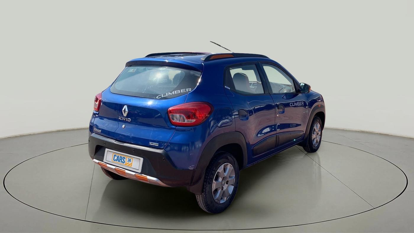 2017 Renault Kwid CLIMBER 1.0 AMT, Petrol, Automatic, 53,991 km, Right Back Diagonal