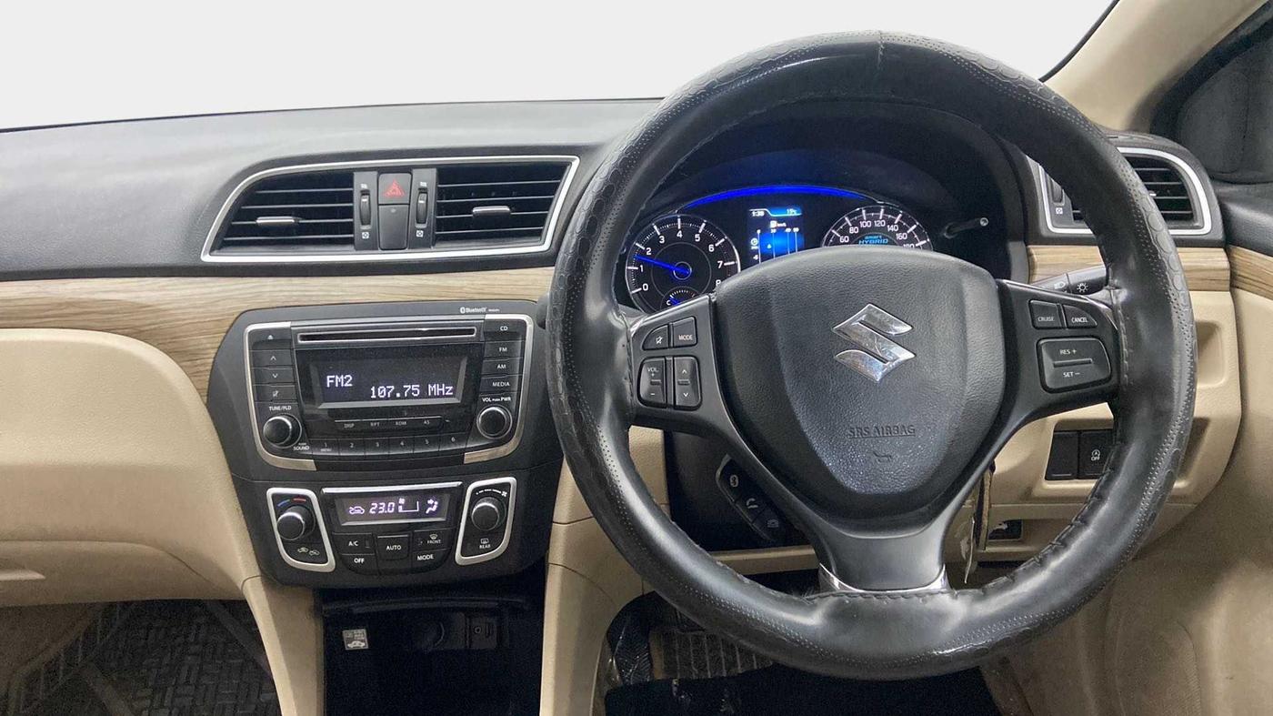 2019 Maruti Ciaz DELTA 1.5 SHVS MT PETROL, Petrol, Manual, 22,896 km, Steering Wheel Close Up