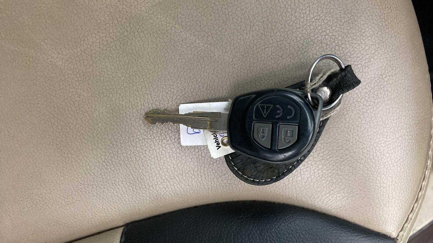 2019 Maruti Ciaz DELTA 1.5 SHVS MT PETROL, Petrol, Manual, 22,896 km, Key Close Up