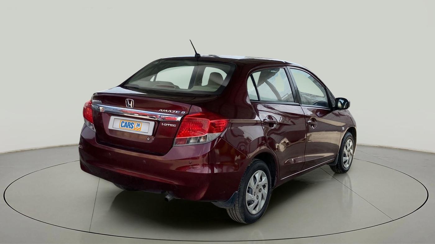 2013 Honda Amaze 1.5L I-DTEC S, Diesel, Manual, 99,015 km, Right Back Diagonal