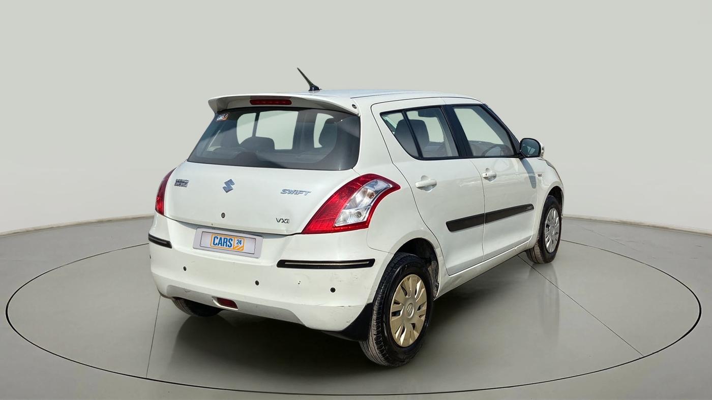 2013 Maruti Swift VXI, Petrol, Manual, 73,956 km, Right Back Diagonal