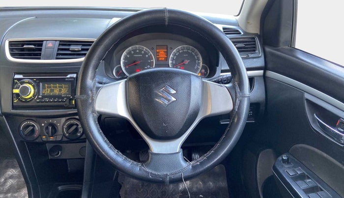 2013 Maruti Swift VXI, Petrol, Manual, 73,956 km, Steering Wheel Close Up