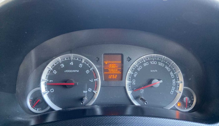 2013 Maruti Swift VXI, Petrol, Manual, 73,956 km, Odometer Image