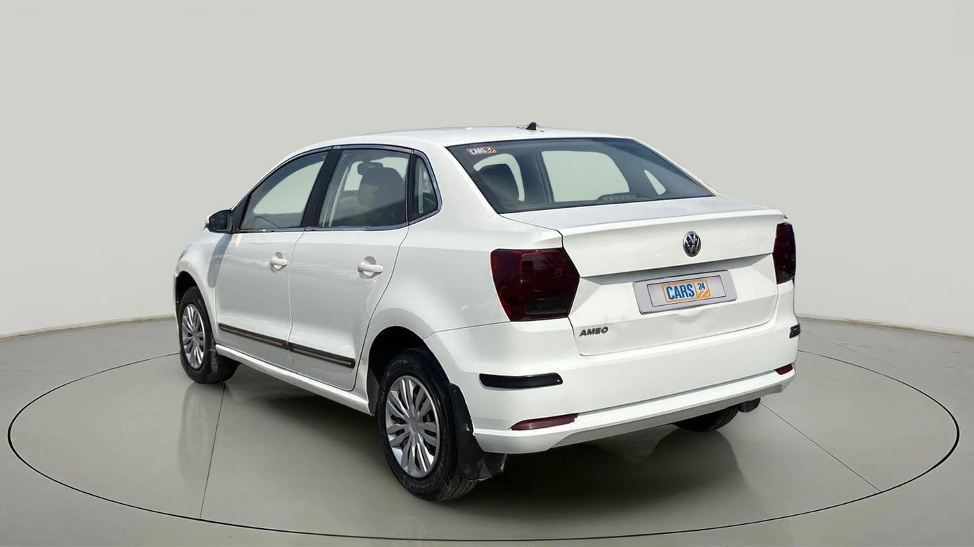 2018 Volkswagen Ameo TRENDLINE 1.0L, Petrol, Manual, 86,419 km, Left Back Diagonal