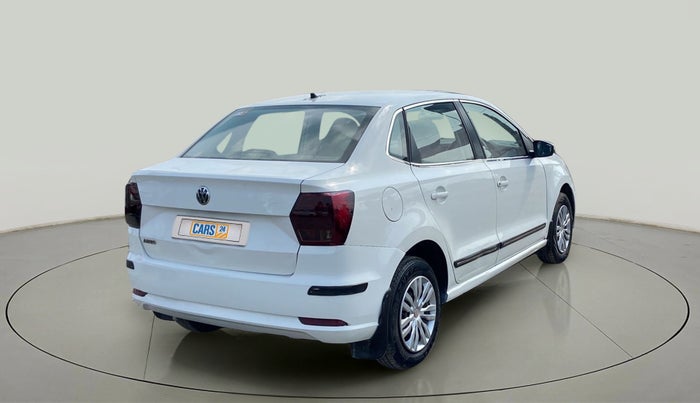 2018 Volkswagen Ameo TRENDLINE 1.0L, Petrol, Manual, 86,419 km, Right Back Diagonal