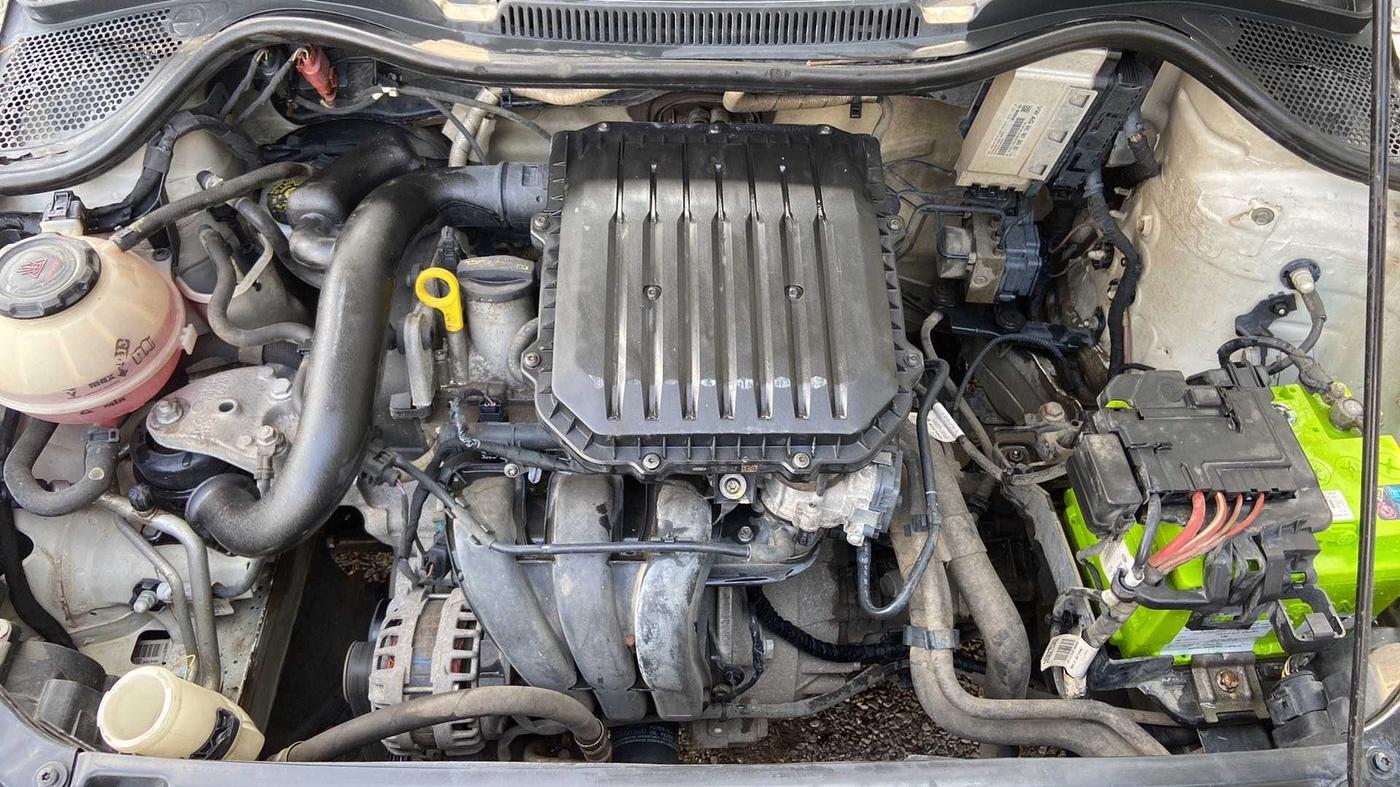 2018 Volkswagen Ameo TRENDLINE 1.0L, Petrol, Manual, 86,419 km, Open Bonet