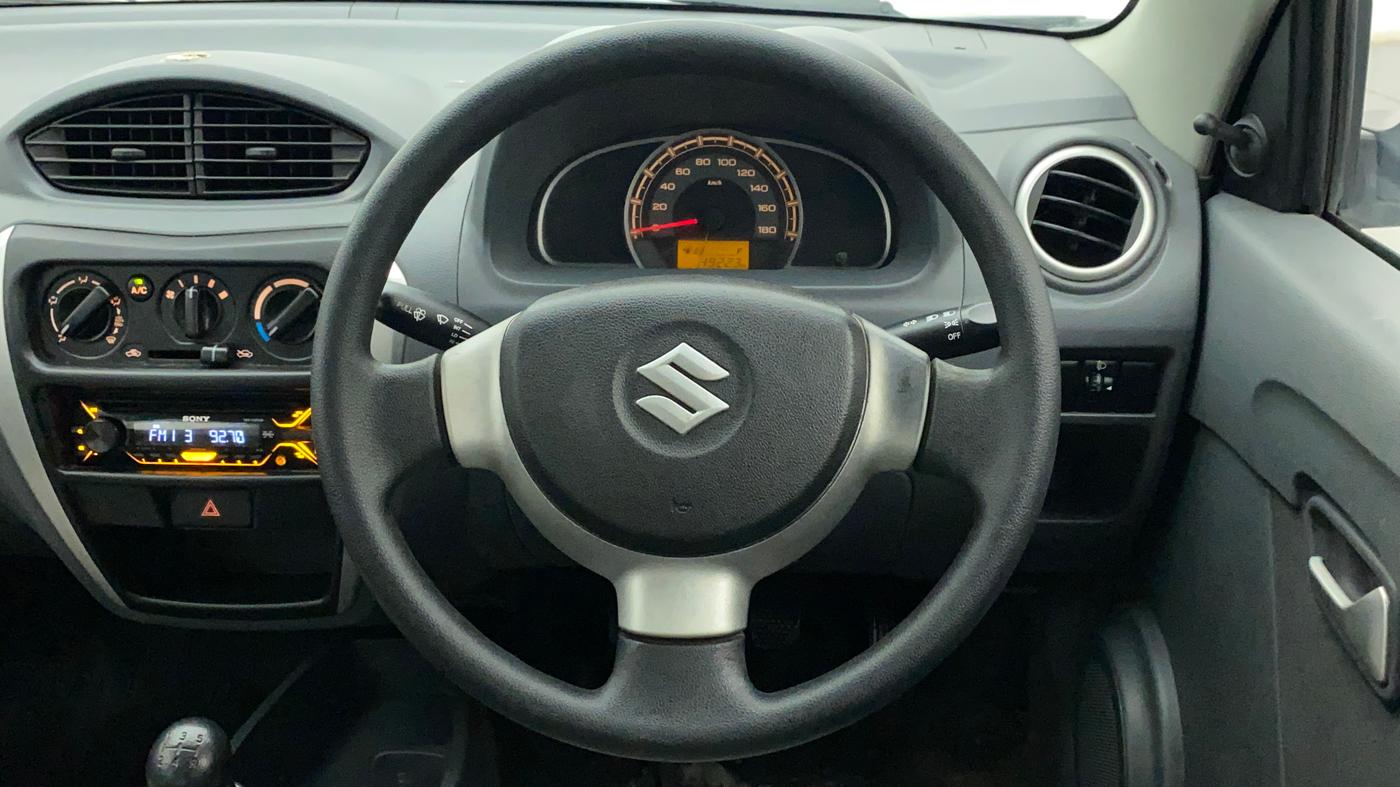 2014 Maruti Alto 800 LXI, Petrol, Manual, 49,367 km, Steering Wheel Close Up