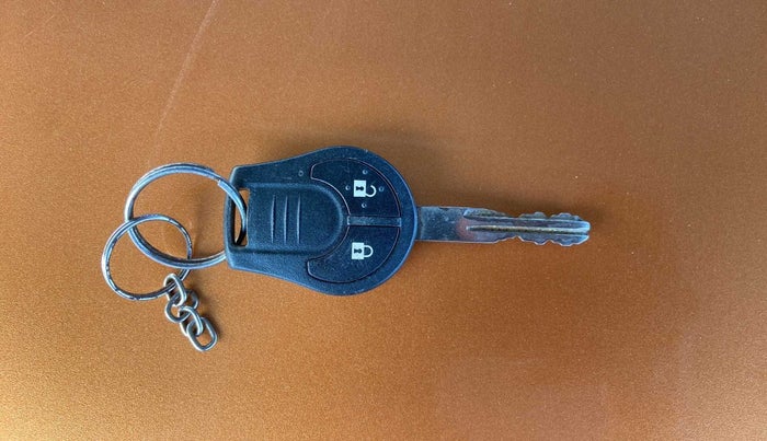 2018 Nissan Micra XL CVT, Petrol, Automatic, 1,03,161 km, Key Close Up