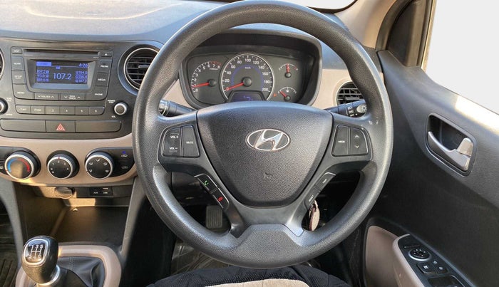 2015 Hyundai Grand i10 SPORTZ 1.2 KAPPA VTVT, Petrol, Manual, 68,322 km, Steering Wheel Close Up