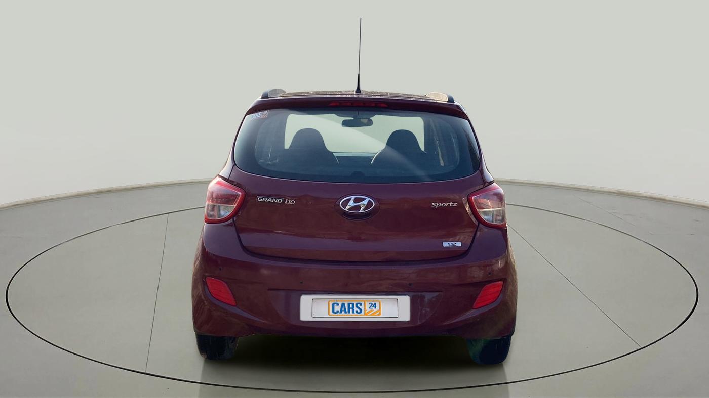 2015 Hyundai Grand i10 SPORTZ 1.2 KAPPA VTVT, Petrol, Manual, 68,322 km, Back/Rear