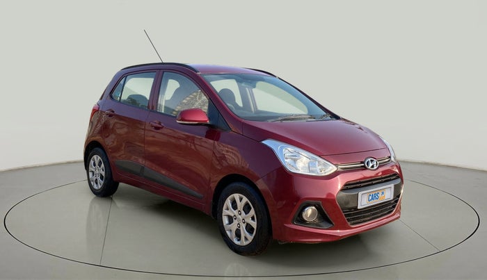 2015 Hyundai Grand i10 SPORTZ 1.2 KAPPA VTVT, Petrol, Manual, 68,322 km, Right Front Diagonal