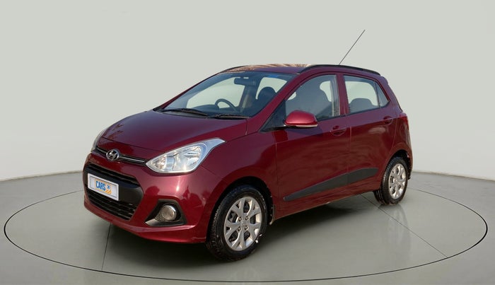 2015 Hyundai Grand i10 SPORTZ 1.2 KAPPA VTVT, Petrol, Manual, 68,322 km, Left Front Diagonal