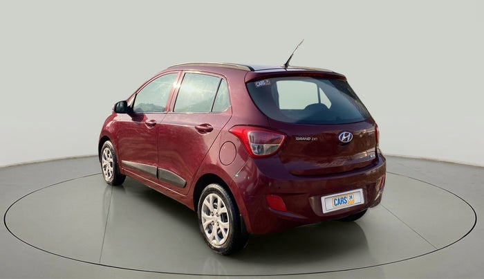 2015 Hyundai Grand i10 SPORTZ 1.2 KAPPA VTVT, Petrol, Manual, 68,322 km, Left Back Diagonal