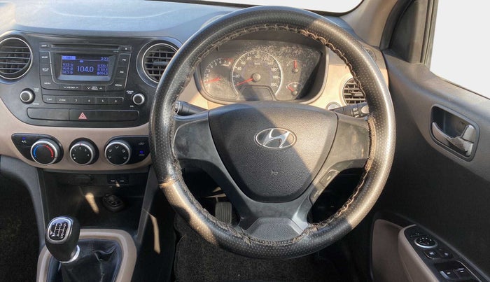 2014 Hyundai Grand i10 SPORTZ 1.2 KAPPA VTVT, Petrol, Manual, 59,959 km, Steering Wheel Close Up