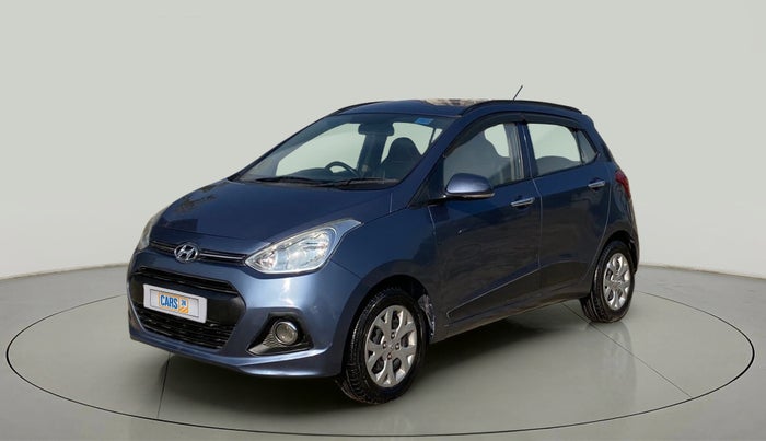 2014 Hyundai Grand i10 SPORTZ 1.2 KAPPA VTVT, Petrol, Manual, 59,959 km, Left Front Diagonal