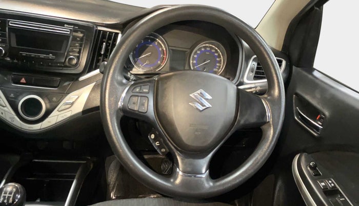 2016 Maruti Baleno DELTA PETROL 1.2, Petrol, Manual, 28,160 km, Steering Wheel Close Up