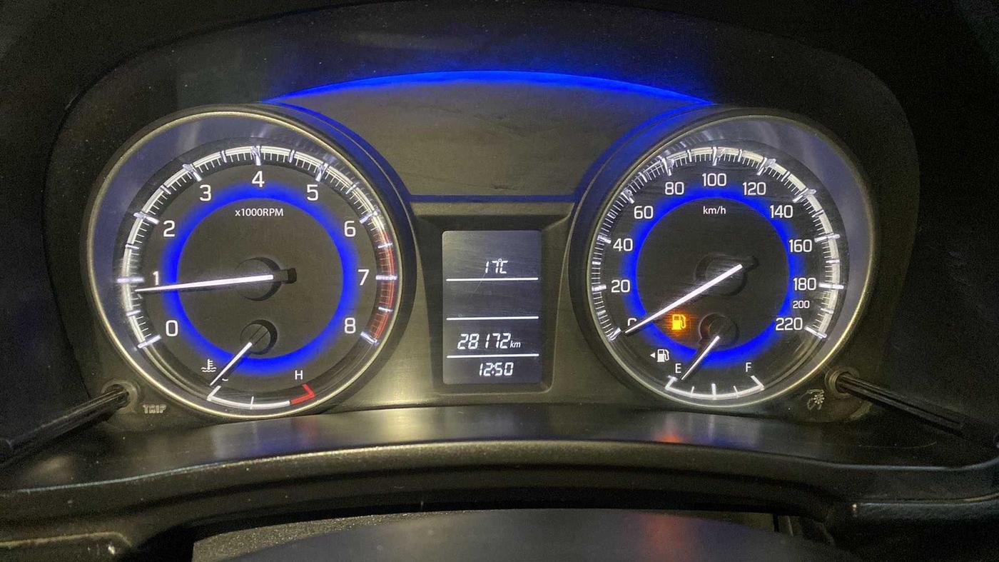 2016 Maruti Baleno DELTA PETROL 1.2, Petrol, Manual, 28,160 km, Odometer Image