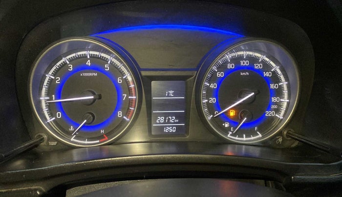 2016 Maruti Baleno DELTA PETROL 1.2, Petrol, Manual, 28,160 km, Odometer Image