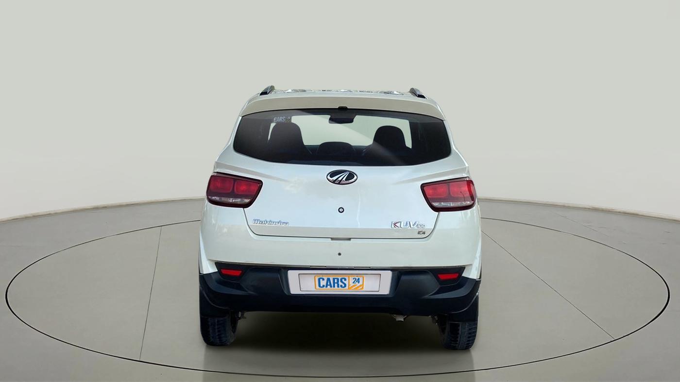 2017 Mahindra Kuv100 K4 6 STR, Petrol, Manual, 82,788 km, Back/Rear