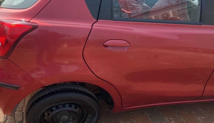 2018 Datsun Go T, Petrol, Manual, 43,186 km, Right quarter panel - Slightly dented