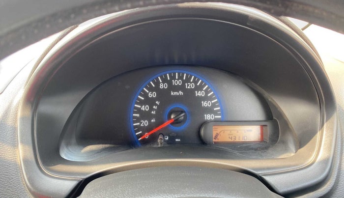 2018 Datsun Go T, Petrol, Manual, 43,186 km, Odometer Image