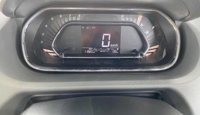 2021 Tata TIGOR XZ PLUS PETROL, Petrol, Manual, 11,868 km, Odometer Image