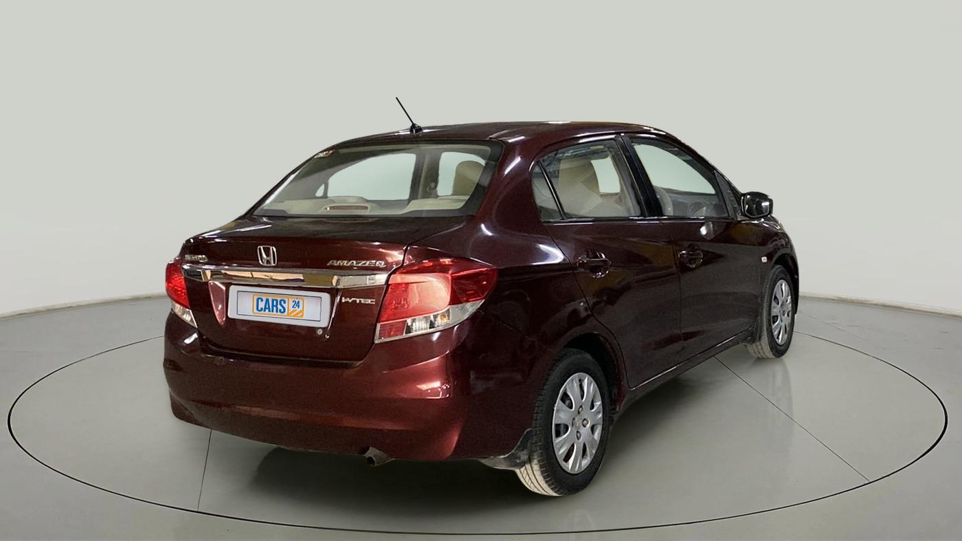 2013 Honda Amaze 1.2L I-VTEC S, Petrol, Manual, 52,092 km, Right Back Diagonal