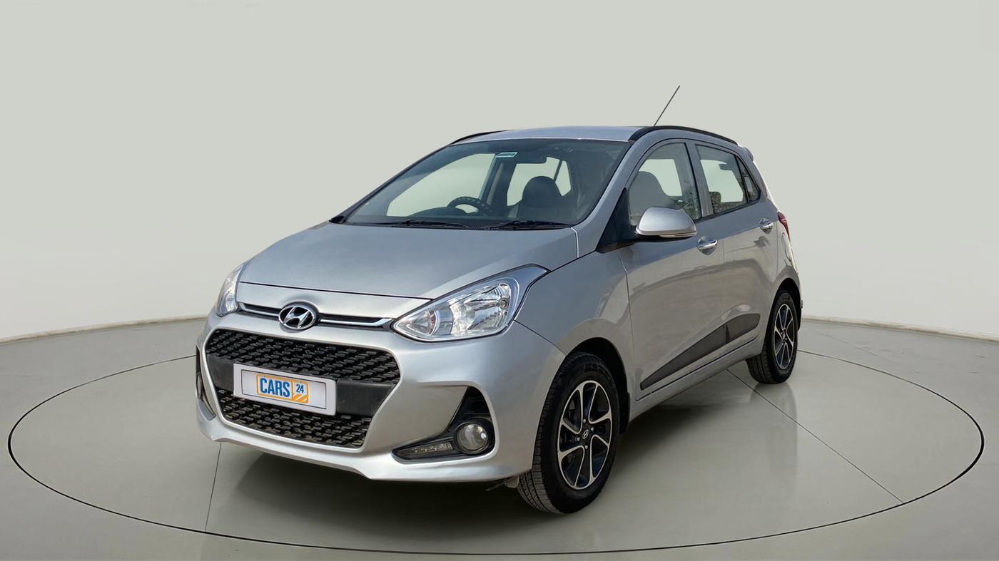 2018 Hyundai Grand i10 ASTA 1.2 KAPPA VTVT, Petrol, Manual, 53,724 km, Left Front Diagonal