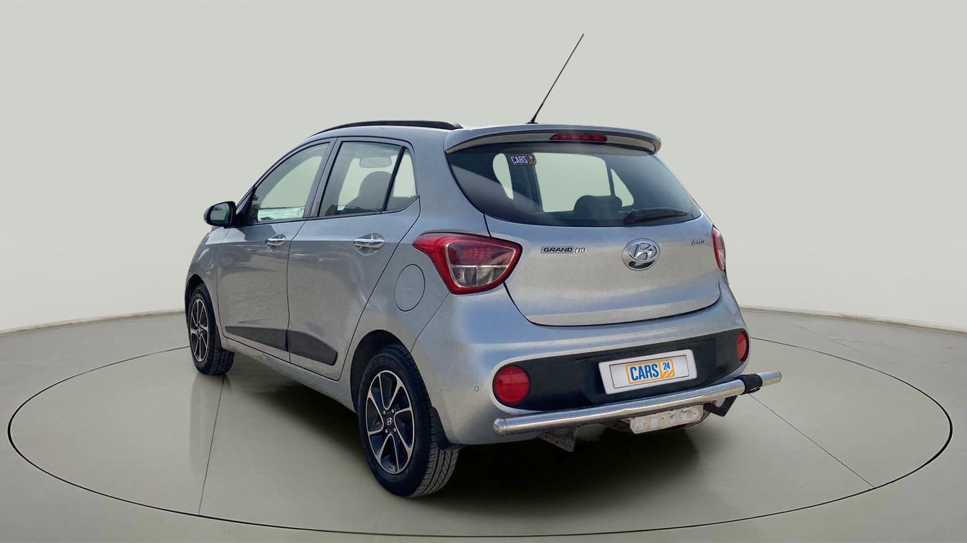 2018 Hyundai Grand i10 ASTA 1.2 KAPPA VTVT, Petrol, Manual, 53,724 km, Left Back Diagonal
