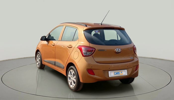 2015 Hyundai Grand i10 SPORTZ 1.2 KAPPA VTVT, Petrol, Manual, 35,110 km, Left Back Diagonal