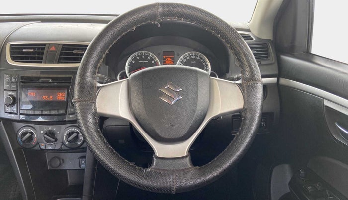 2015 Maruti Swift VXI, Petrol, Manual, 30,079 km, Steering Wheel Close Up