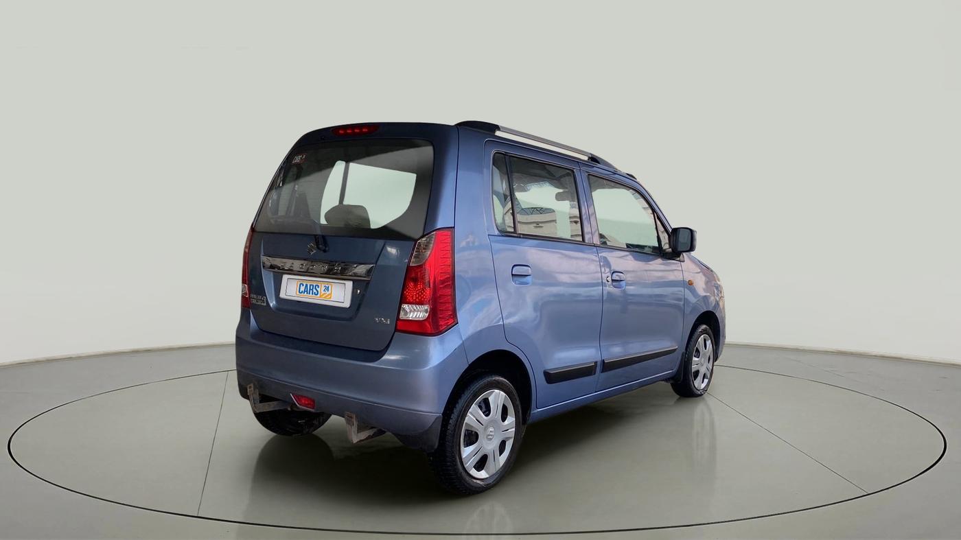 2015 Maruti Wagon R 1.0 VXI, Petrol, Manual, 31,093 km, Right Back Diagonal
