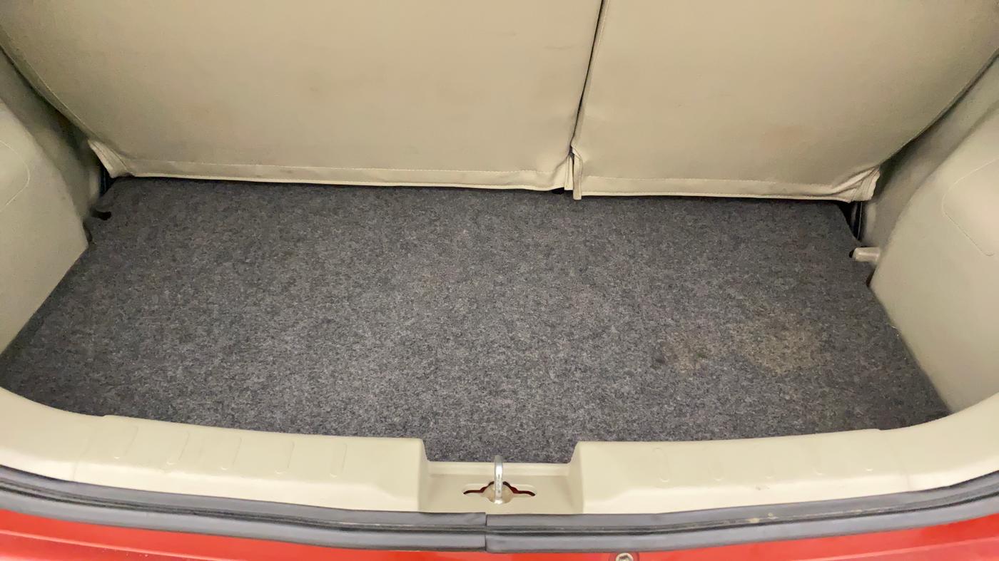 2016 Maruti Celerio ZXI AMT, Petrol, Automatic, 55,904 km, Boot Inside
