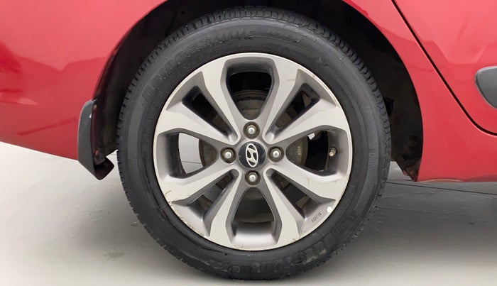2015 Hyundai Xcent SX 1.2 (O), Petrol, Manual, 71,955 km, Right Rear Wheel
