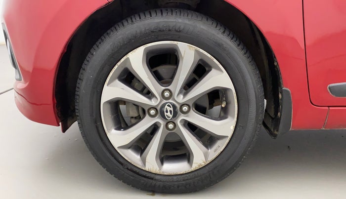 2015 Hyundai Xcent SX 1.2 (O), Petrol, Manual, 71,955 km, Left Front Wheel