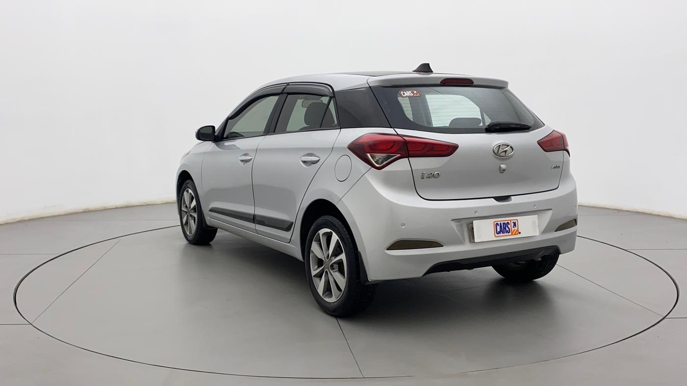 2017 Hyundai Elite i20 ASTA 1.2 (O), Petrol, Manual, 76,977 km, Left Back Diagonal