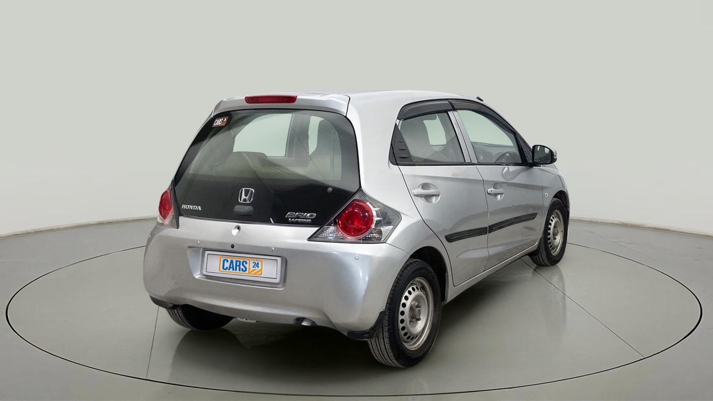 2016 Honda Brio E MT, Petrol, Manual, 58,085 km, Right Back Diagonal